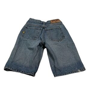 Vtg 1990's Esprit Denim Jean Shorts Sz 5/6 Juniors Teen Made USA Bermuda Dad